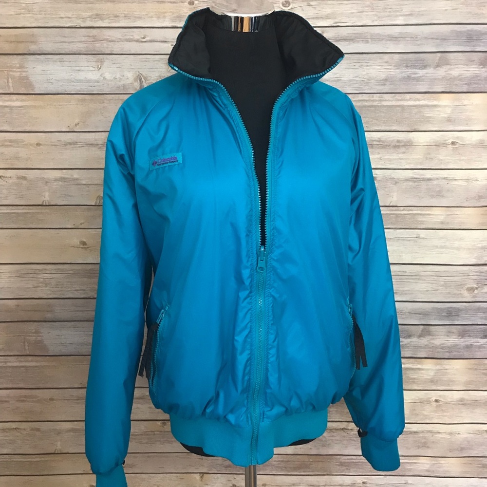 Columbia Vintage Reversible Jacket full zip puffer - Picture 2 of 8